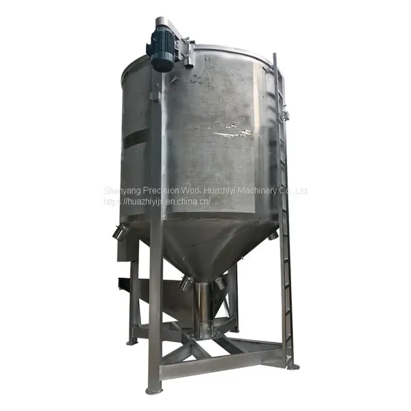 Factory Price Long Using Life For the Metal Industry Cattle Feed Vertical Color Mixer photo-3