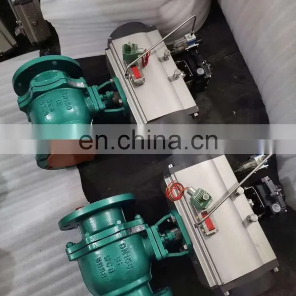Double Acting Spring Return Ball Valve Butterfly Valve Pneumatic Actuator photo-3