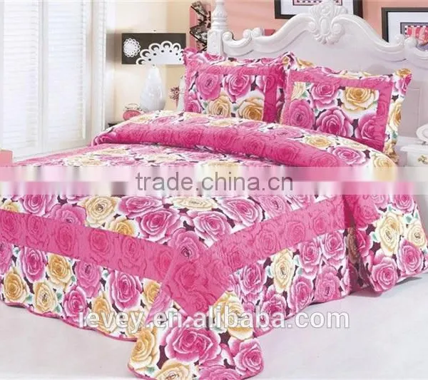 Beautiful High Quality Best Price Cotton Reative Printed 2500gsm Bed Sheet Patchwork Quilt Quilt Fabric Cotton photo-5