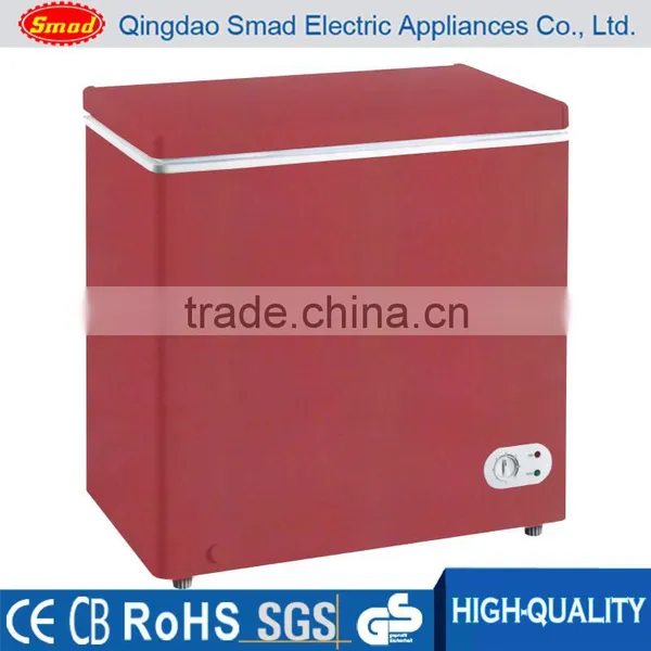 Single Solid Door Deep Chest Display Freezer 300L With Lock & Key photo-4