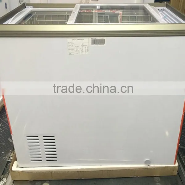 Mini Supermarket Commercial Display Ice Cream Freezers photo-4