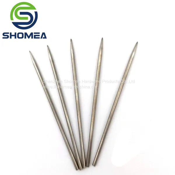 Shomea Customized Nickel Plated High Hardness Stainless Steel Fine Needle With Conical Tip photo-5