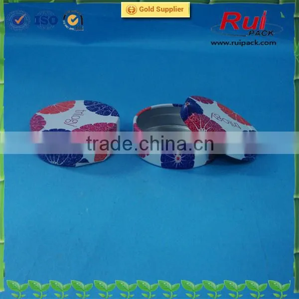 150g Snap-on Cap Aluminum Jar With Hot Printing photo-2