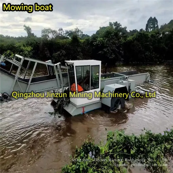 Water Plants Cutting Machine, Water Grass Harvester Vessel photo-5