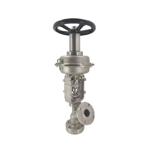 Válvula de descarga inferior da série VTF-88-3, DN25 - DN300, Aço inoxidável 316L/Aço carbono, PN10/PN16 Classe 150, Acionamento manual ou pneumático