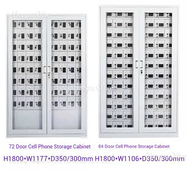 Secure Metal Mobile Phone Storage Locker for Office School Employees With Transparent Door- Wholesale Supplier