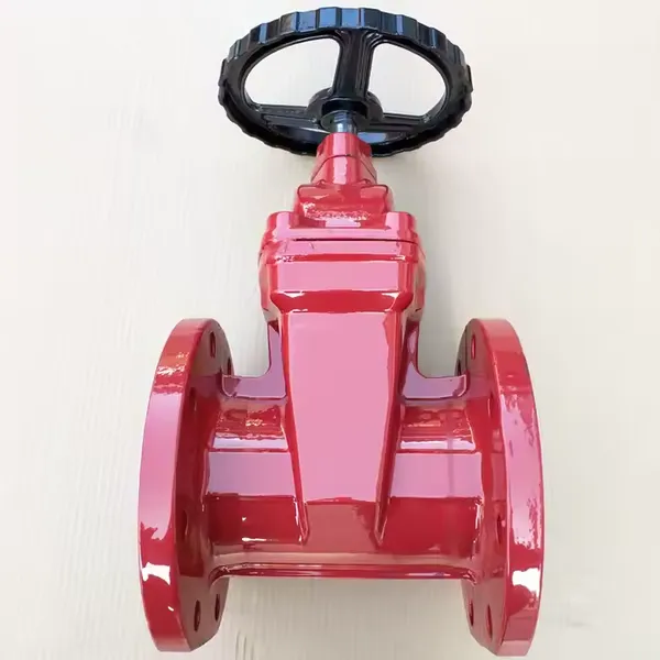 ANSI Fire Water Flange DarkWedge Signal Gate Valve Groove Soft Seal Cast Iron Fire Signal Valve photo-2