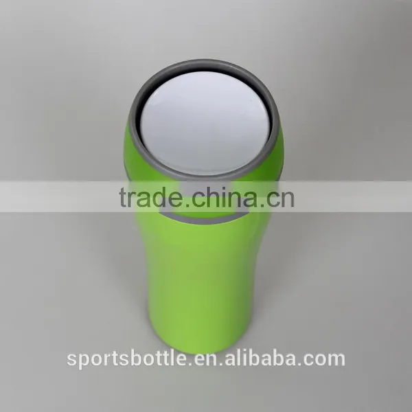 Modern Design Double Wall Steal Inner PS Outer Travel Mug photo-5