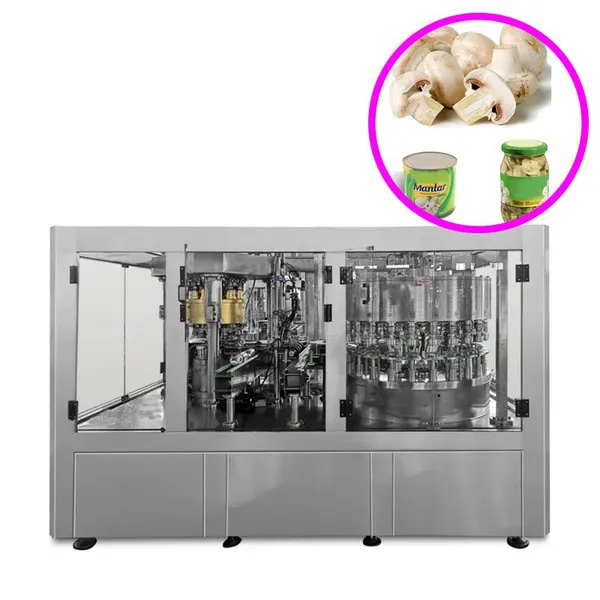 Canned Mushroom Canned Mushroom Packaging Machine Filling Machine Cooling Machine Equipment Canned Mushroom Production Line photo-2