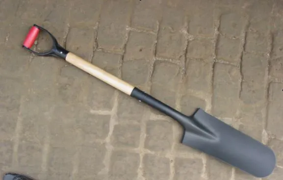Shovel For Digging,Round Shovel, Garden Tool With D-Handle, 41 Inches In Overall Length, Wooden Handel Garden Shovel,Beach Shovel, Car Snow Shovel photo-3