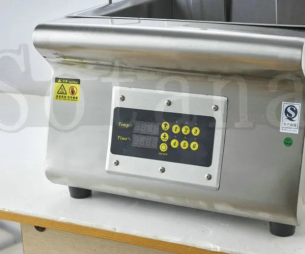 Double-cylinder Electric Frying Oven With Oil Drain Valve and Computer Control photo-5