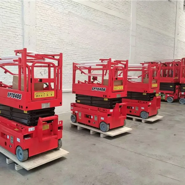 Capacity 450kg 6m 8m 10m 12m 14m Aerial Work Platform Mobile Electric Scissor Lift photo-5