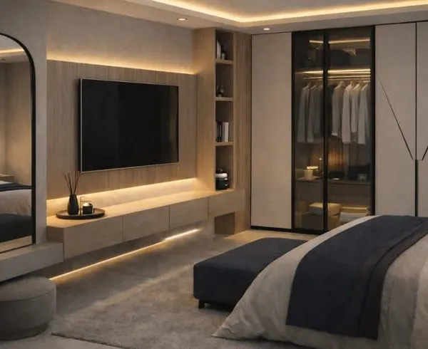 Hotel Guest Room TV Stand photo-2
