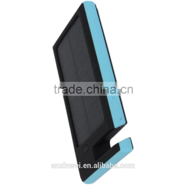 Factory Wholesale Portable Battery Charger 8000mah Solar Power Bank photo-2