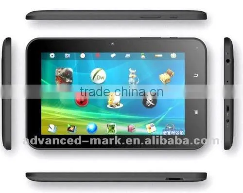 New 7 " Android 4.0 Rockchip2906 Cortex A8 1.2 GHz , 512MB/4GB , 800*480 Pixels , 3000mAh Battery Tablet PC