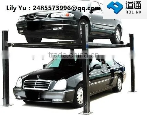 Four Post Home-used PJS Simple Lifting Car Parking Equipment photo-5