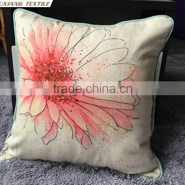 Hand Work Cushion Covers Car Seat Insert Pillow Home Decor Printed Cushion photo-2