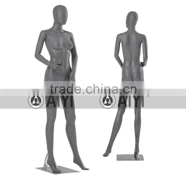 Glossy Colored Big Breast Female Mannequin Realistic photo-4