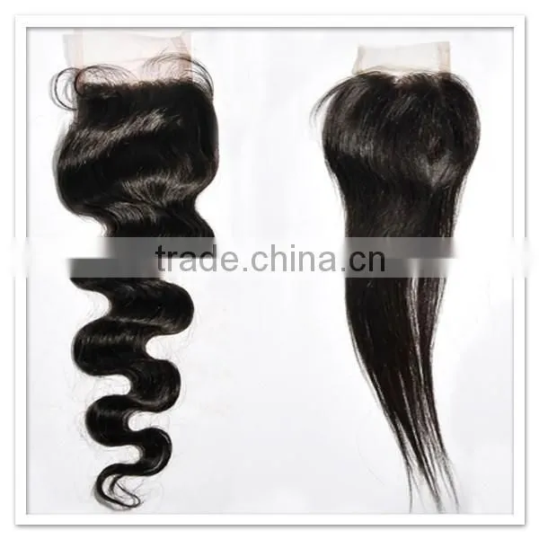 2015 Wholesale Price Express Top Selling Peruvian Blonde Human Hair Bundles With Lace Closure photo-2