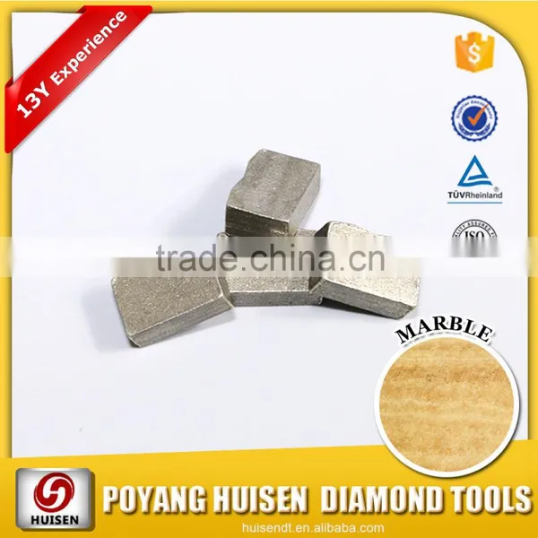 Very Hard Marble/Granite /Mine /Limestone Stone Head Cutter 350mm Blade Teeth Segment for Saw Blade photo-2