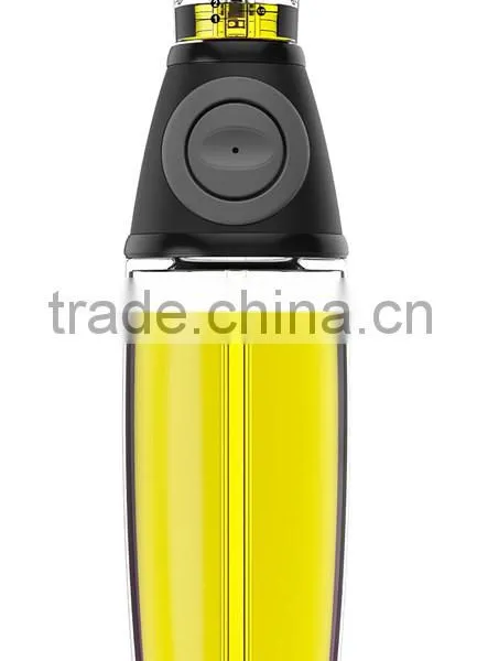 Glass Material and Eco-Friendly Feature 500ml Measuring Oil Bottle