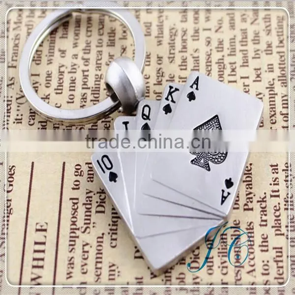 2015 Hot Sale Custom Design Poker Keychain With China Supplier photo-3