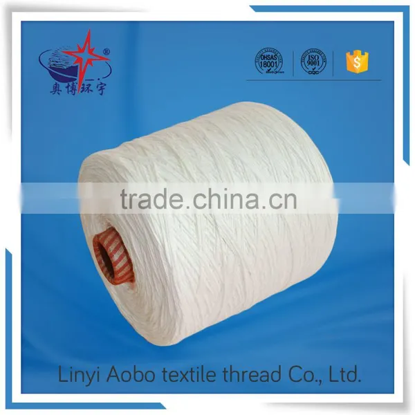 Cheap Raw White and Dyed Polyester Sewing Thread for Bag and Bale / 100% Polyester Bag Sewing Thread photo-2