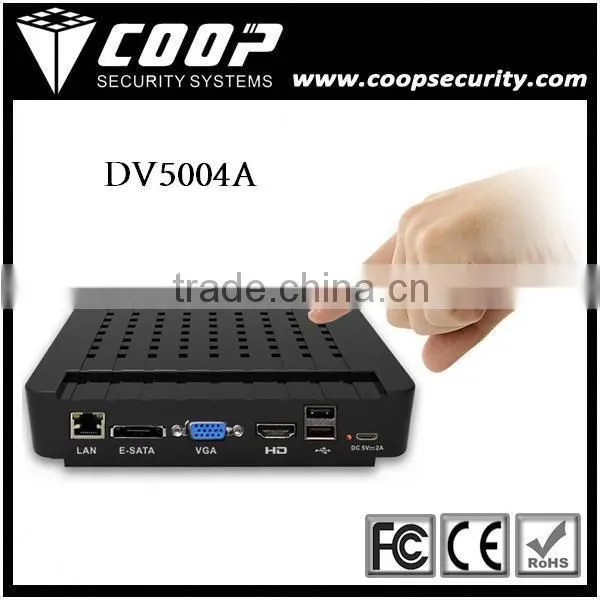 ONVIF VGA&HDMI Output 4CH Super Mini NVR Which Support 4ch 5.0MP IP Camera photo-2