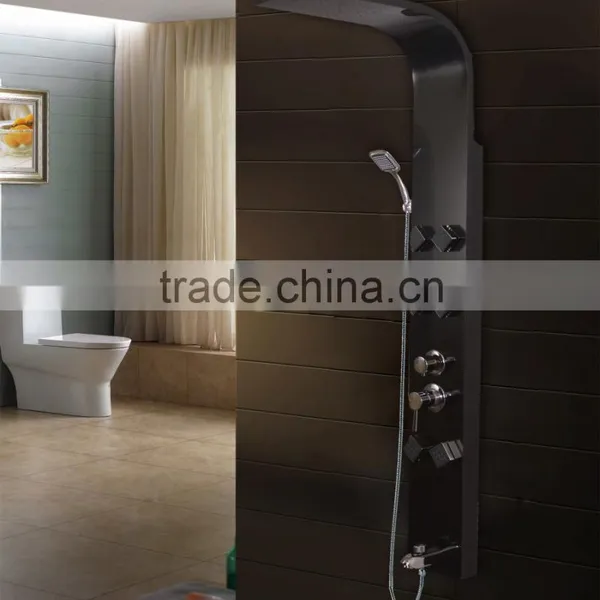 On Wall Mounted Stainless Steel Functional Shower Panel photo-2