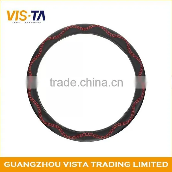 Good Selling and Design Your Steering Wheel Cover Leather photo-2