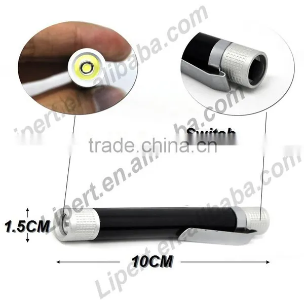 (130317) High Quality AAA Battery LED Medical Nursing Led Pen Light photo-3