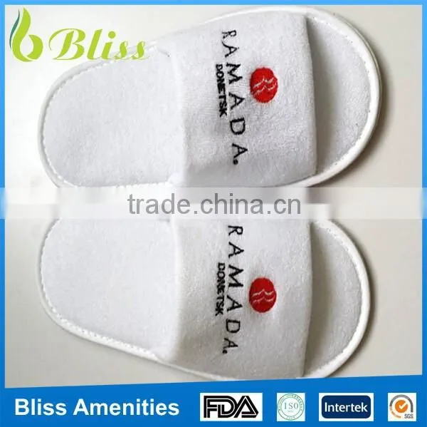 N177 White Comfortable Hotel Slipper Manufacturer Comfortable With Your Logo