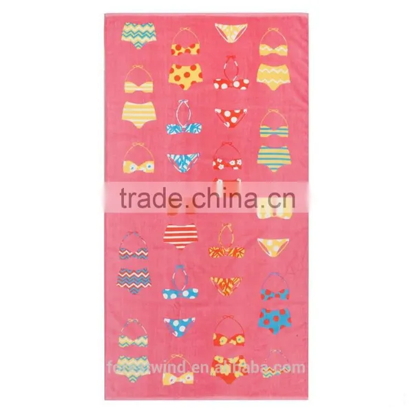 Promotional/Wholesaler Custom Cotton Beach Towel Cotton photo-4