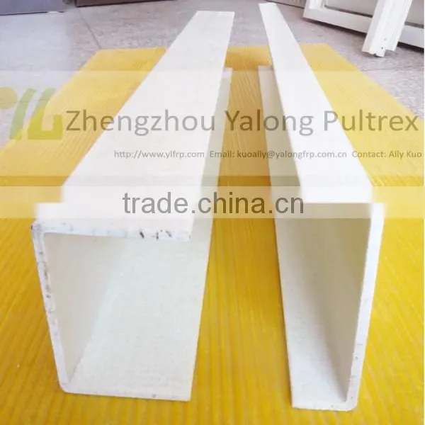 Fiberglass Outdoor Cable Tray With Cover | Glassfiber Cable Wire Tray