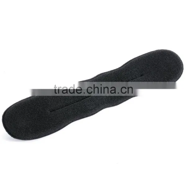 New Fashion Women Headwear Stylish Hair Twister Headbands Bun Making Tool Black Sponge Roller Women photo-3