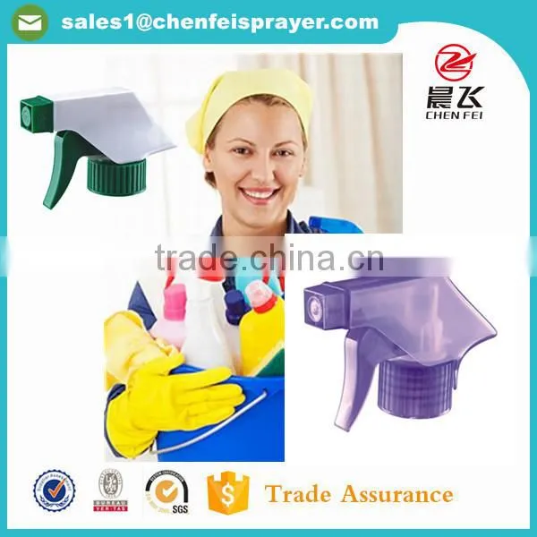Custom Purple Big Cover Output 1.0ml 28 410 Plastic Hand Trigger Sprayer Pump