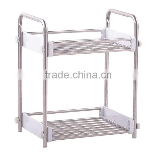 S/S+ABS 42.5*16*38.5 High Quality Kitchen Tools Grocery Rack/sundries Rack/storage Rack photo-2