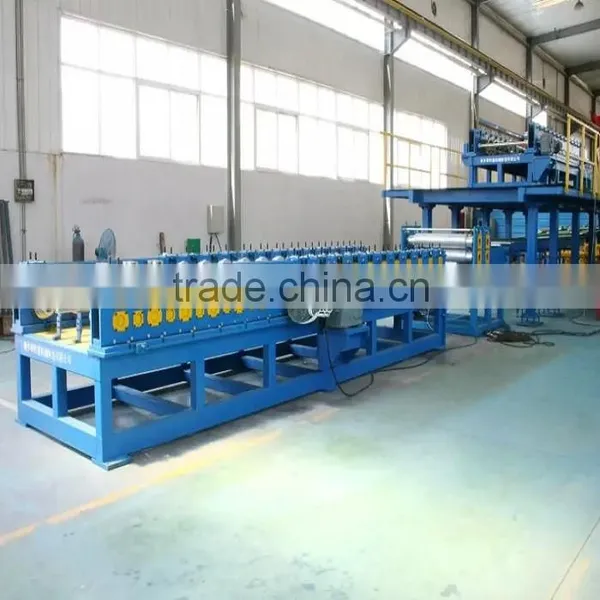 Rock Wool Fireproof Insulation Sandwich Panel Production Line photo-5