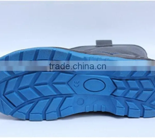 PU Outsole Safety Work Boots High Cut Steel Toe Cap Safety Shoes 9014 photo-3