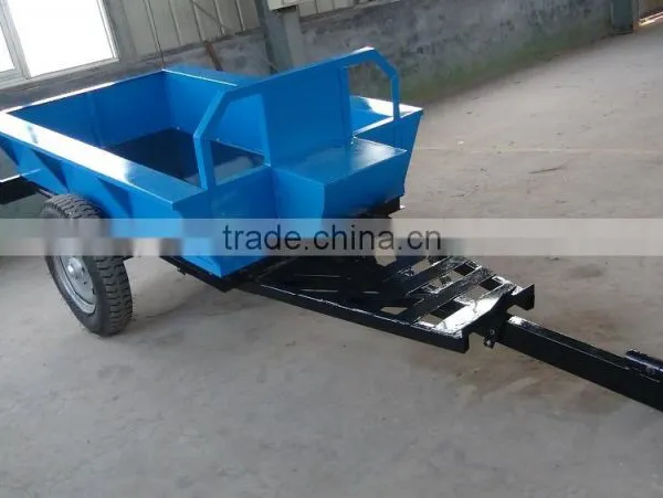 Mini Walking Tractor Trailer, Walking Tipping Back Trailer photo-4
