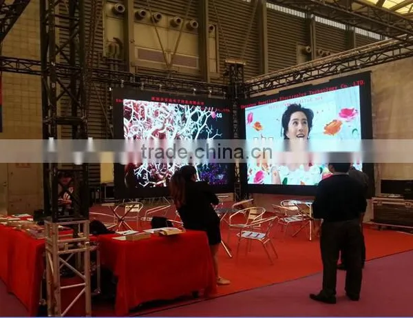 High Resolution Fixed Installation P4 Indoor Led Display Signboard/ Led Screen