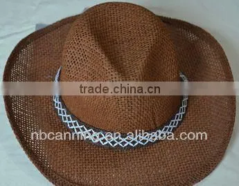 High Quality Straw Hats/women Summer Fashion Cowboy Straw Hat photo-2