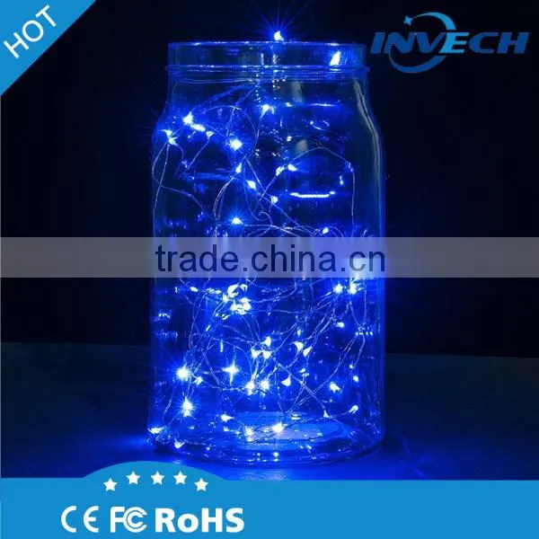 10M LED Warm White Waterproof Battery Powered Led String Lights Led Christmas Light photo-2