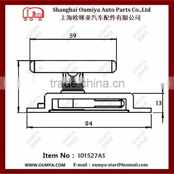 Truck Door Steel Budget Lock 101527AS photo-2