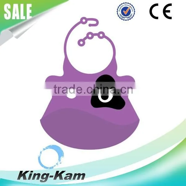 2015 Newly FDA Food Grade Light and Colorful Silicone Baby Bibs Baby Teether Party Dresses Bandana Drool Bibs photo-6