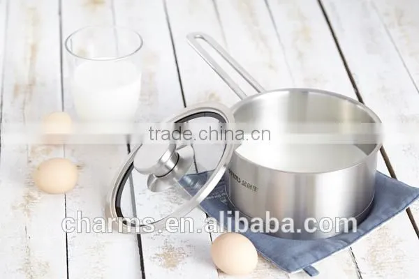 304 Stainless Steel Milk Pans Induction Stainless Cookware photo-4