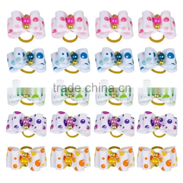 Dog Grooming Supplies Wholesale Dog Boutique Hair Bows photo-2