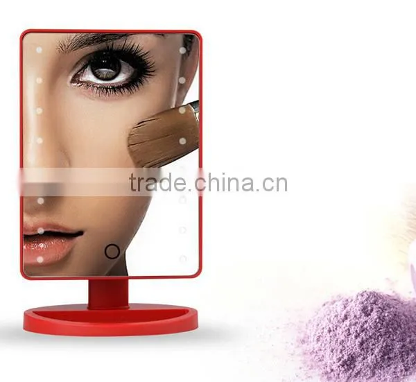 LED Personal Self Standing Table Mirror photo-2