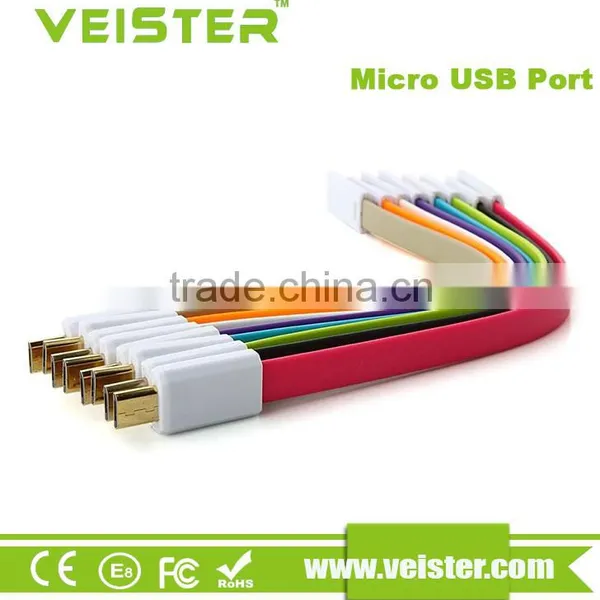 Veister Promotion Magnet Flat Data Charging Cable Usb photo-6
