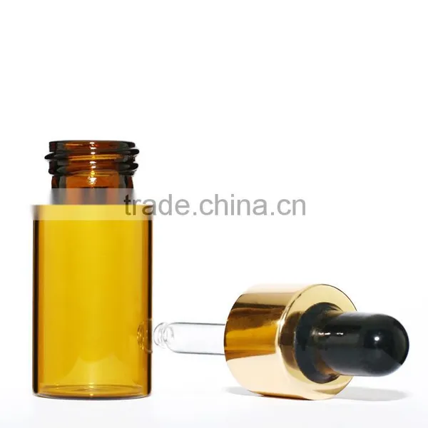 Cheap Price Amber Tube Glass Bottle With Dropper photo-3